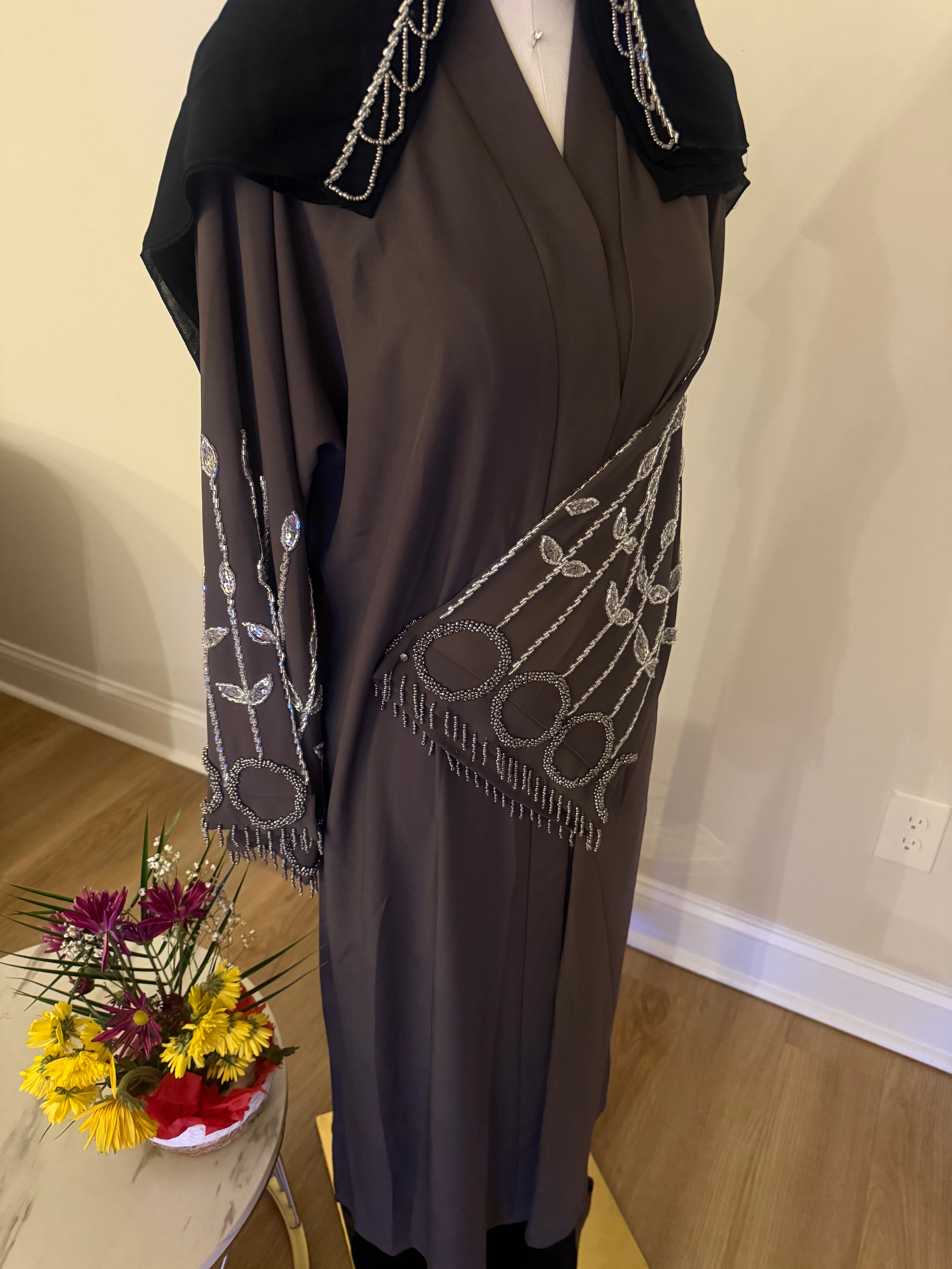 Dusty Purple Abaya