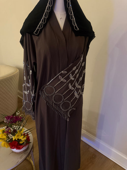 Dusty Purple Abaya