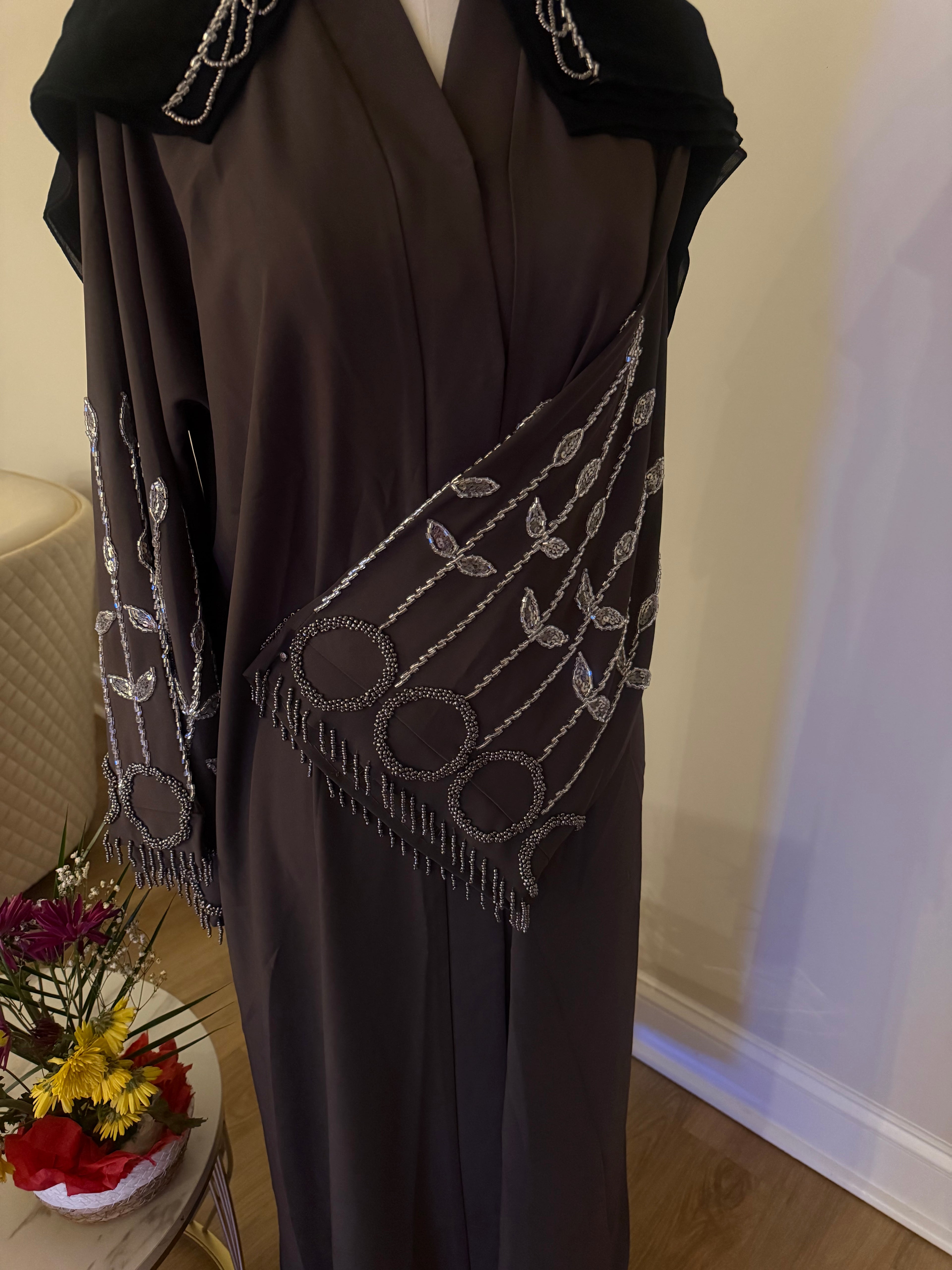 Dusty Purple Abaya
